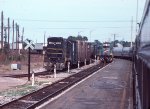 SCL 348, SBD 5116 on a trailer train